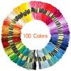 150-Color Cross Stitch Embroidery Thread Set for DIY Projects
