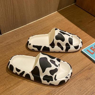 Schattige Cartoon Slippers met Dikke Zool voor Dames - Zomer Binnen/Buiten Sandalen