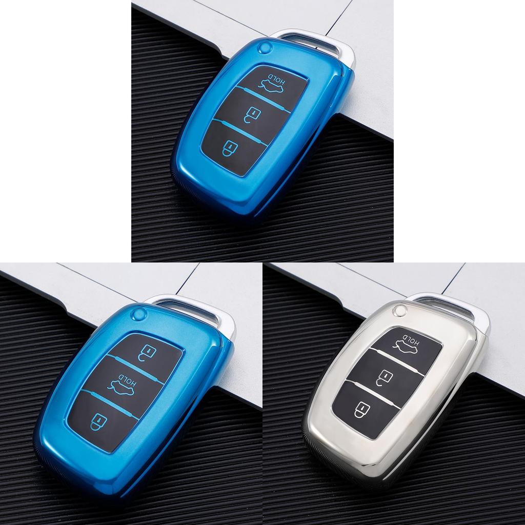 Modern Car Key Cover For Mistra Ix35 Ix25 Elantra Sonata Tucson Verna With Durable Tpu Material