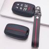 Κάλυμμα Κλειδοθήκης για Chrysler Pacifica Hybrid Voyager με Κρίκο Κλειδιών Αντιχαρακτικό Προστατευτικό Αντικραδασμική Προστασία Υφή Μαλακής Λαβής Ανταποκρινόμενο Κουμπί Αφής