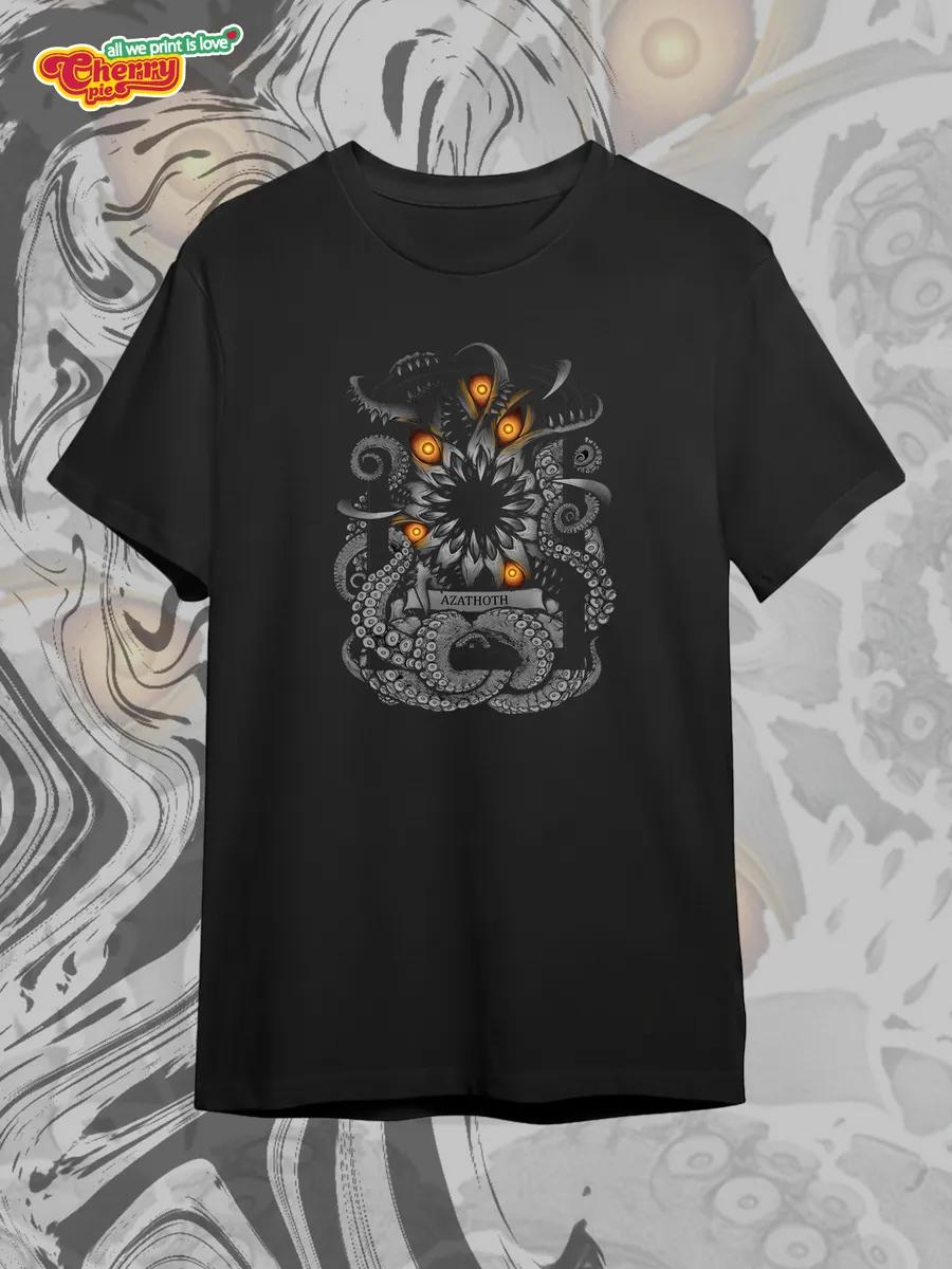 Black T-shirt with phoenix print 3XL