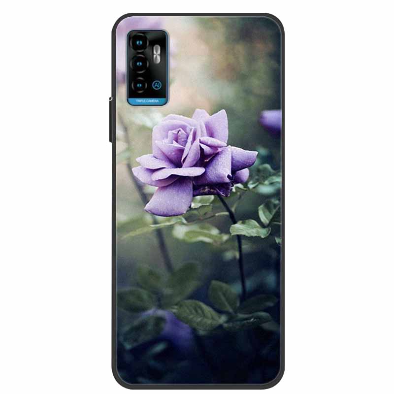 For ZTE Blade A71 Case Shockproof Soft silicone TPU Back Cover For ZTE BladeA71 Phone Cases for ZTE Blade A 71 2021 Cute Cartoon