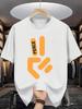 2026 Summer New Style Unisexs Pure Cotton TShirt Street Casual Fashion Soft and Comfortable Simple Letter Pattern Print