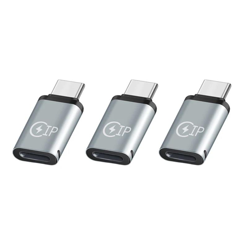 5PCS Lightning Female To USB C Male Cable Converter Carplay Type-C Phone Charger Adapter for IPhone 15 Pro Max Samsung Earphones 3