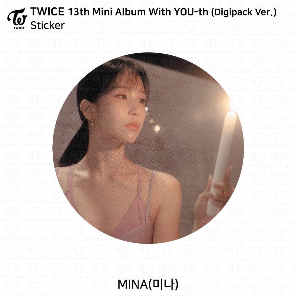 Twice 13th Mini Album With YOU-th Youth Photocard Poster Film Sticker Mina KPOP K-POP