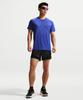 Short de course Naiki Stride Dry-Fit 5 pouces avec slip intégré M - Noir Off:Noir / Si2017-010