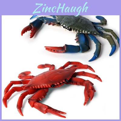 Crab Marine Animal Model Plastic Toy For Children Education And Aquarium Display