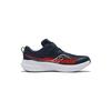 Saucony Kinvara 14 A/C kids low-top running shoes dark blue red lightweight SK267644
