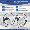 ABS Wheel Speed Sensor Wiring Harness 89516-0C050 Compatible with Toyota Tundra 2007-2021 Rear ABS Skid Control Sensor Wire Replace 89542-0C020