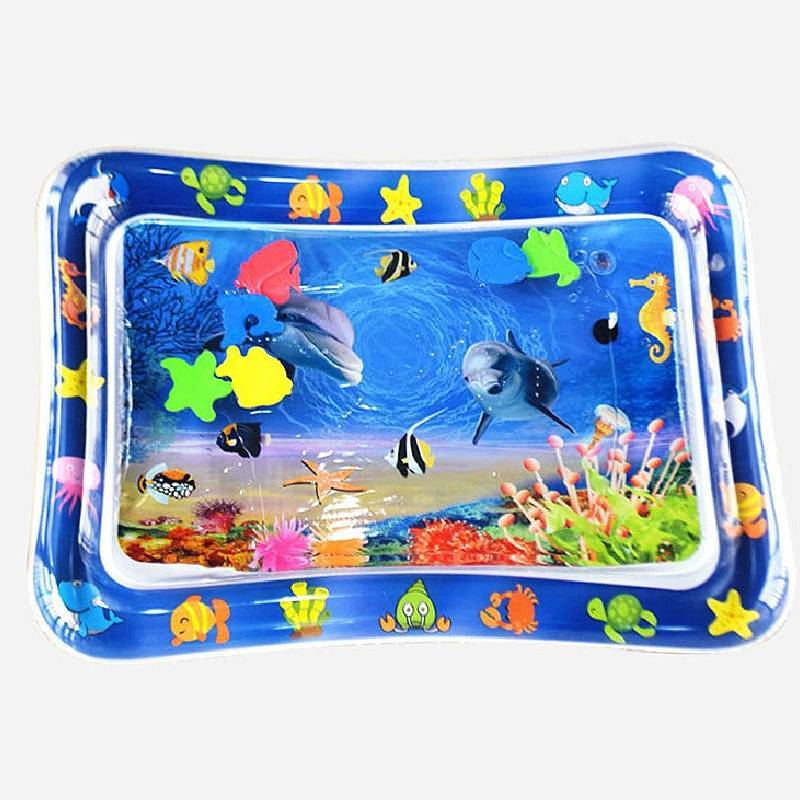 Inflatable Baby Water Play Mat With Refillable Pvc For Crawling Development And Baby Gift