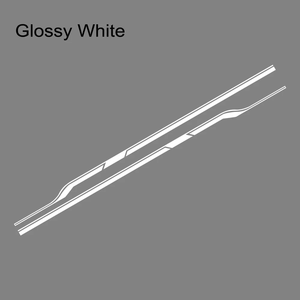 Car Body Side Skirts Long Striped Stickers For Volkswagen VW Transporter T4 T5 T6 Van Camper Car Decoration Stickers Accessories