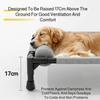 Raised Mesh Medium Large Cat Dog Off-the-ground Pet Bed Removable and Washable Breathable Pet Sofa Moisture-proof with Pillow
