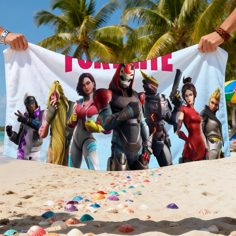 Towel Beach Bath Quick-Drying Lightweight Portable F-FORTNITES-ES Sauna Camping Swim Game Pool Travel