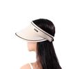 Women's Foldable Sun Hat with UV Protection and Open Top