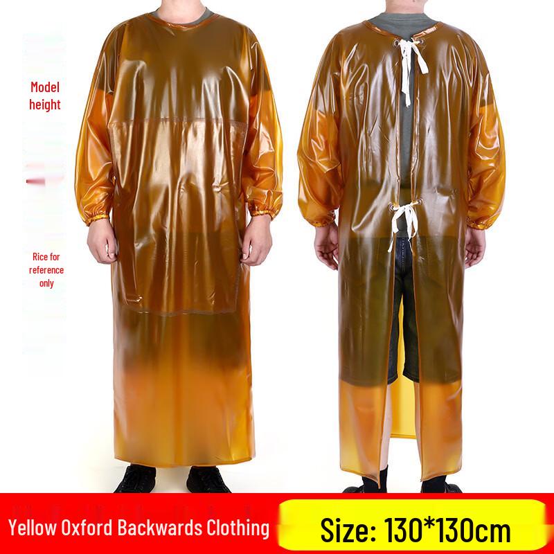 Double-Layer Oxford Long-Sleeve Waterproof Apron