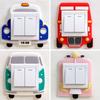 Animal Silicone Switch Sticker Fruit Decoration Stickers Cartoon Luminous Switch Cover  Home