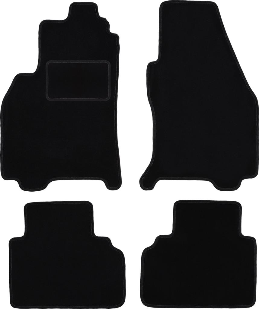 Tappetini in velluto nero per: Ford Cougar coupé (1998-2004)