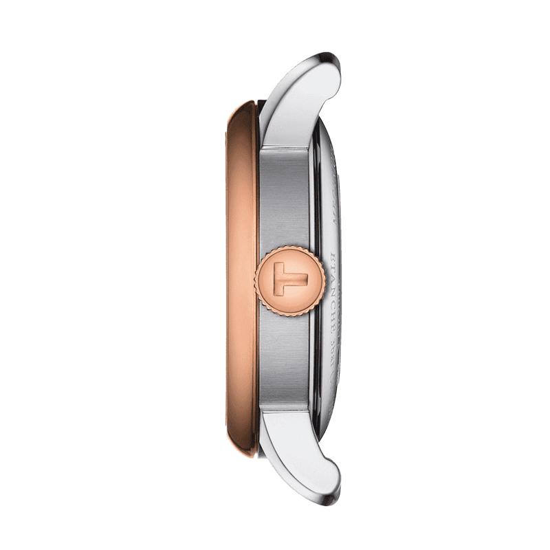 Tissot Le Locle Collection Automatic Mechanical Movement Women's Watch 29mm Silver Dial Steel Strap T006.207.22.116.00