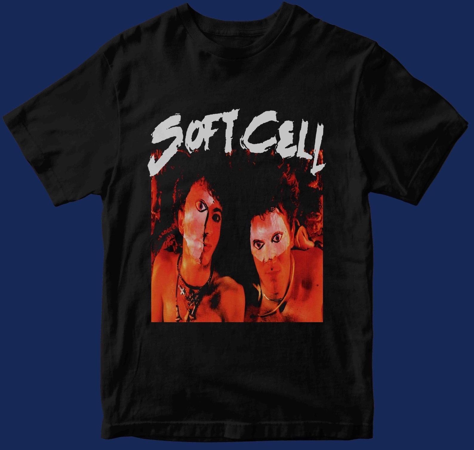 Soft Cell Synth Pop Duo band T Shirt S