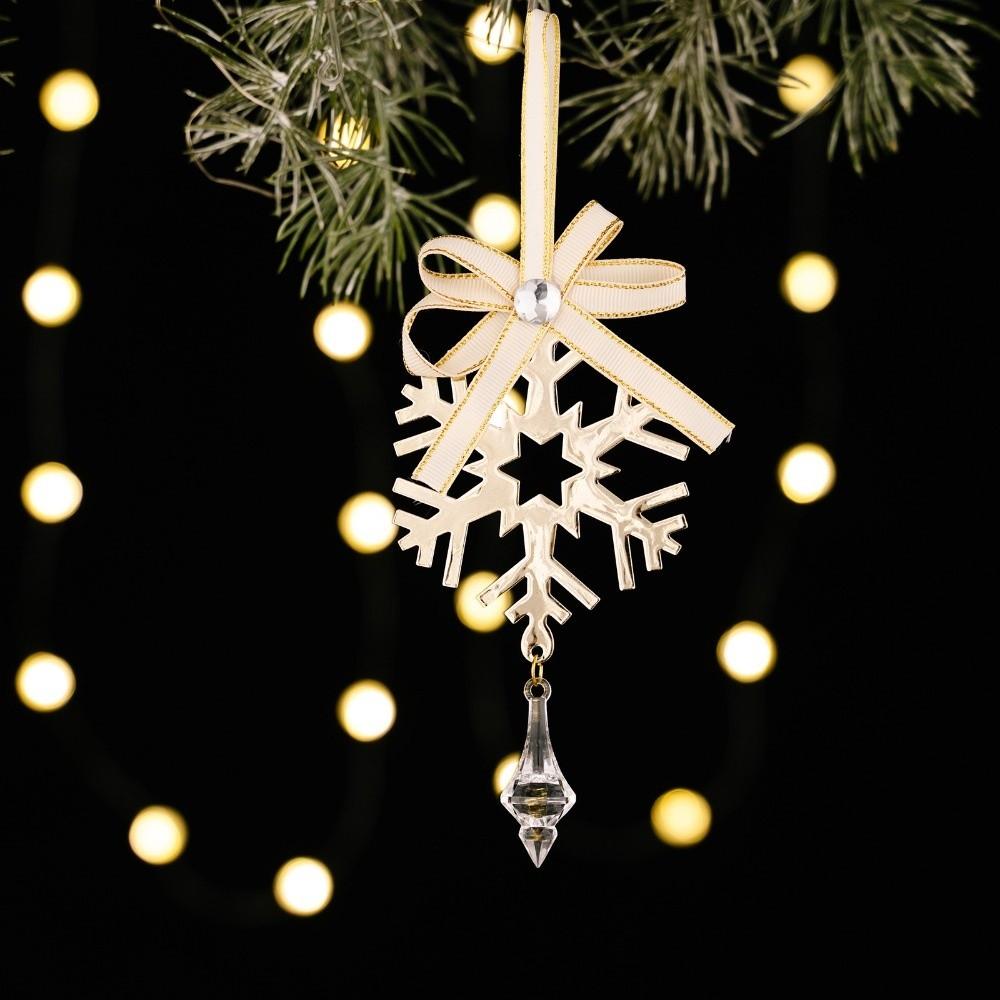 New Reindeer Christmas Decoration Snowman Snowflake Icicle Pendant Hanging Decor Festive Season