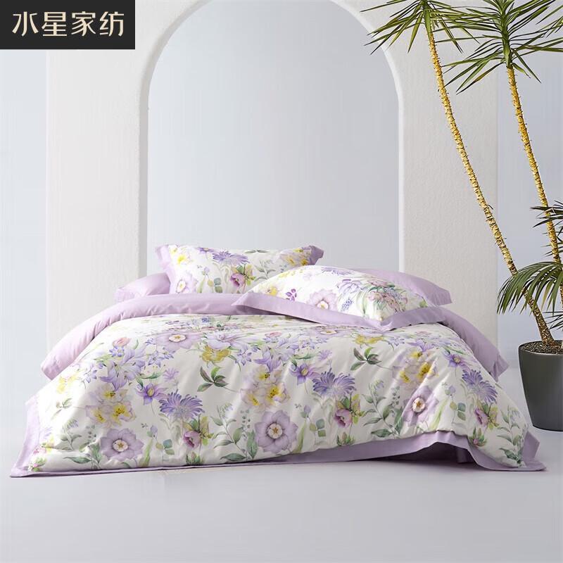 Mercury Home Textiles Постельное белье Летний комплект из 4 предметов Утренний цветок