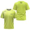 Quick Drying Casual Breathable Round Neck T-shirt with Letter Print Outdoor Sports Top Fashionable