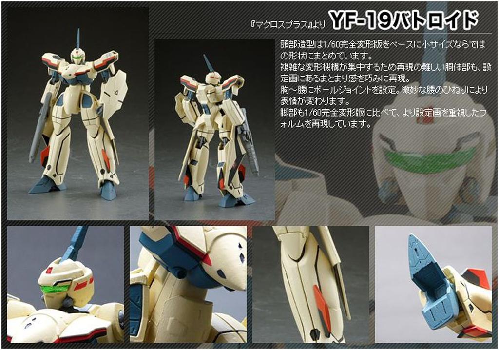 Gunyuu [Motion] #001 Macross Plus YF-19 Battroid