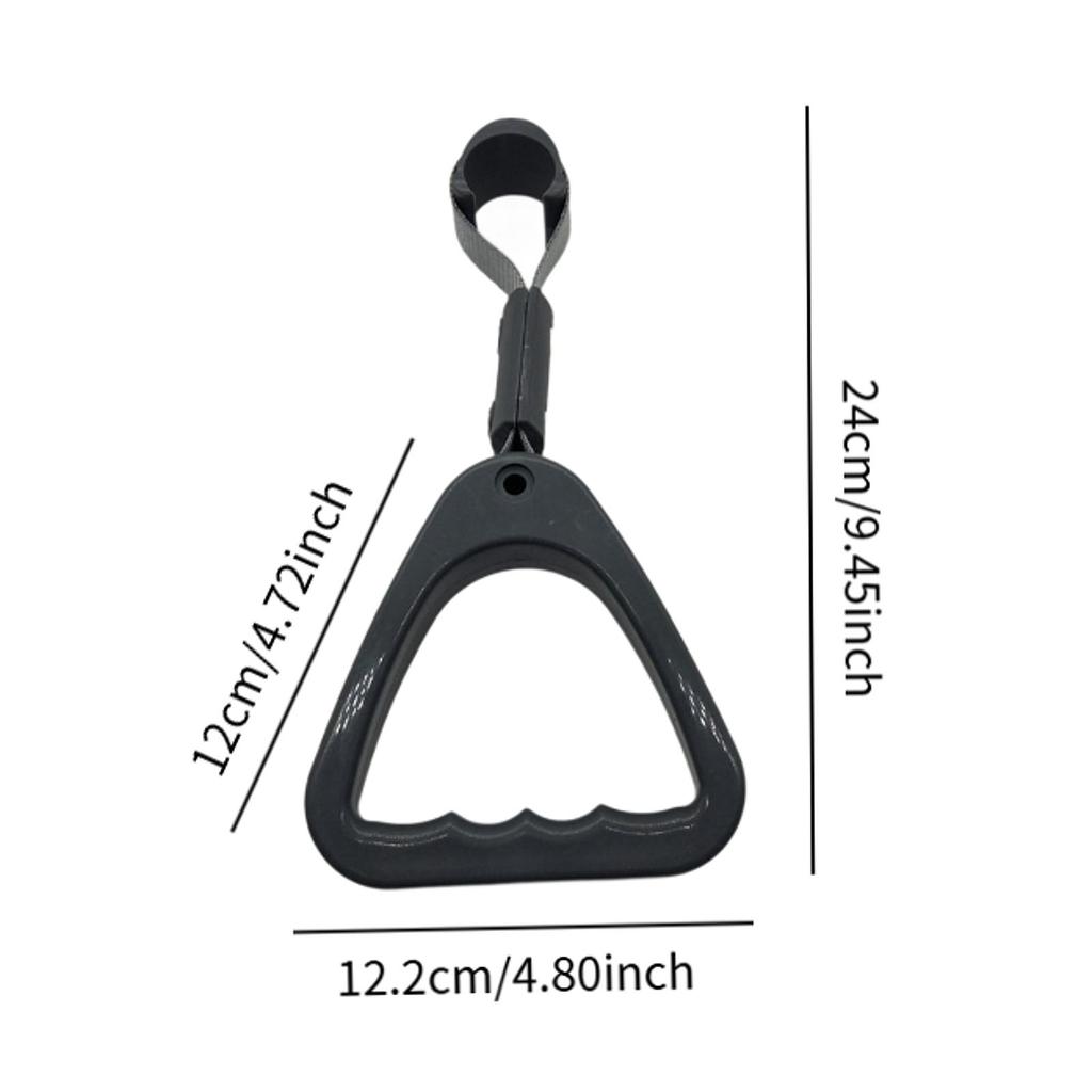 Bus Handle Car Handle Hang Ring Hand Strap Triangle Handle Accessories Replacement Parts Professional Convenient Assemble Sturdy