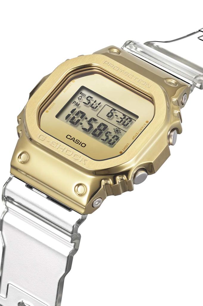 Casio Metal Covered Clear G-Shock GM-5600SG-9JF Men's Watch,