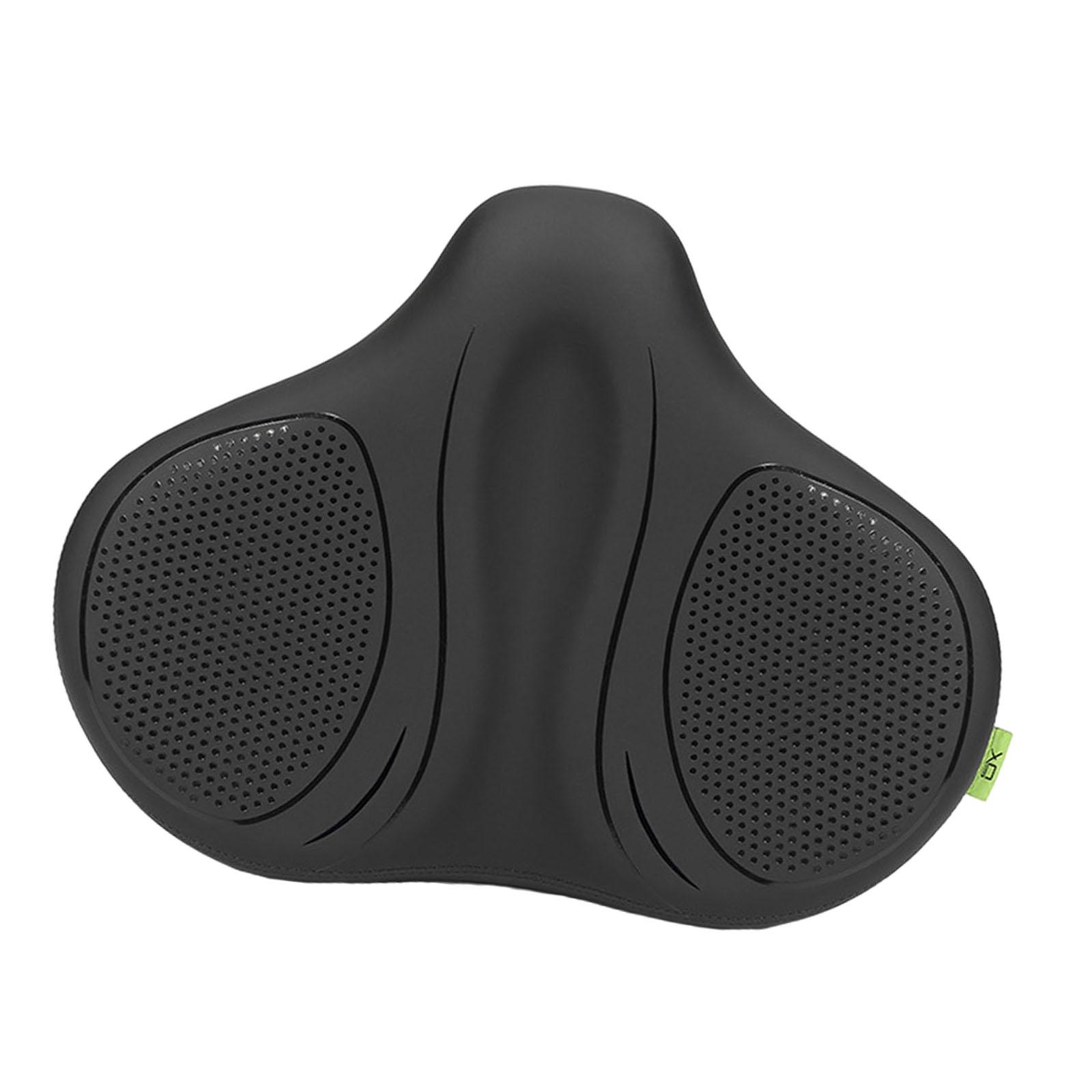 

Mountain Road Bike Seat Pad Replacement Wide Comfort Non Slip Breathable Shock Absorbing Sturdy for Men Women Easy to Install чорний