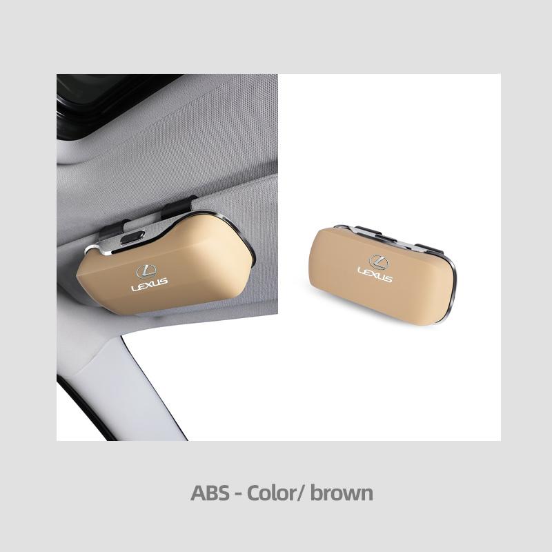 

Universal Car Glasses Case For Lexus NX UX RX ES LBX TX LM Series 2025 Car Glasses Frame Fit Lexus Interior Accessories