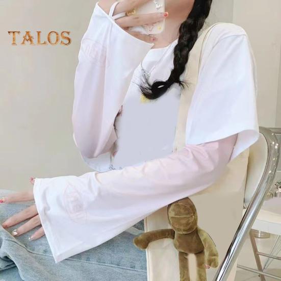 UV-Sonnenschutz-Armstulpen für Damen, kühlende Eisseiden-Armstulpen, Sonnenschutz-Armabdeckung für Radfahren im Freien beim Laufen