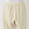 MUJI Seamless Thin Gauze Sleeve Light Yellow Size FD1L7A5S Women's 3/4 Pajamas, Stripe, XS,