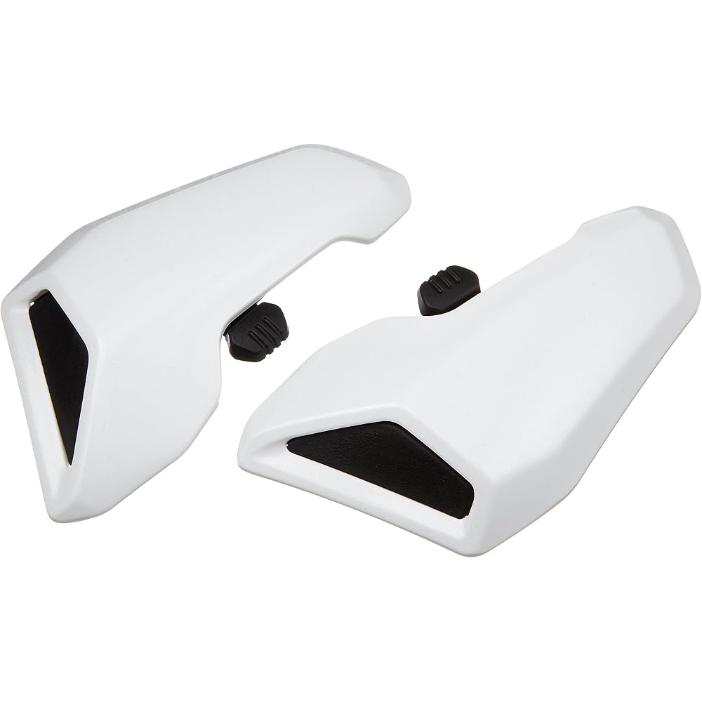 Arai QVF Ducts, Left and Right Set, Glass White (Old Part Number: 5724) 105724
