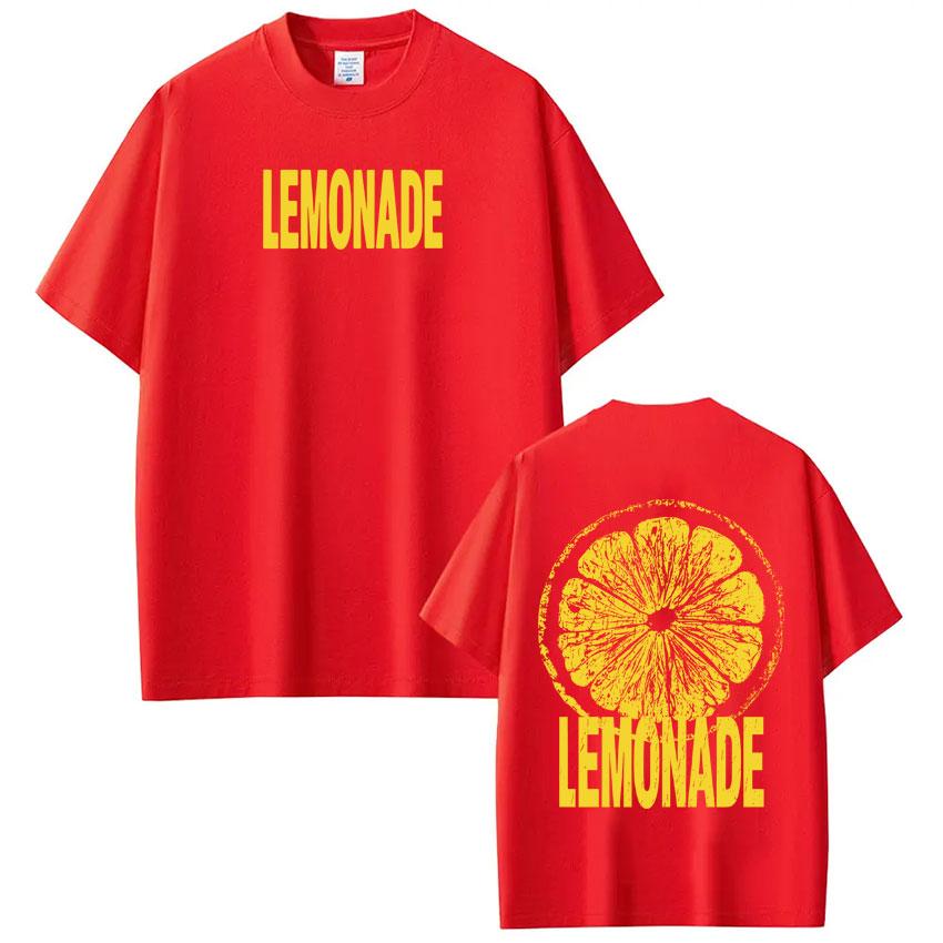 

Луи Томлинсон Lemonade Tour 2026 Мерч Винтажная Футболка Мужская Летняя Мода Футболки Оверсайз Хлопок Эстетичные модные Футболки S