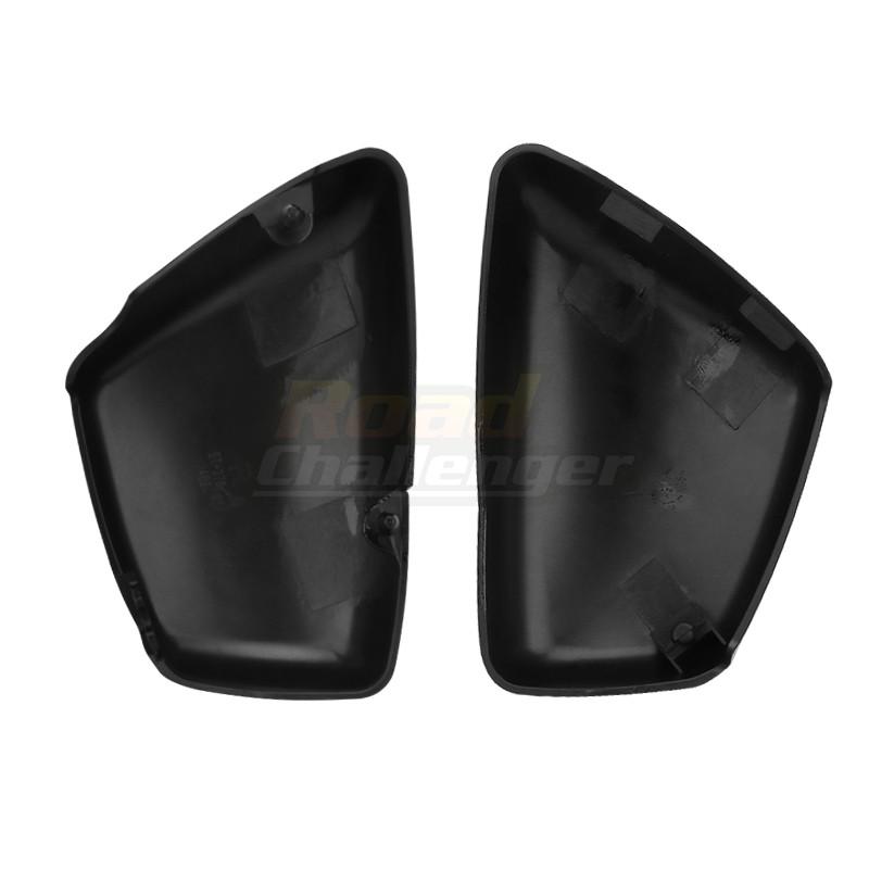 Motorcycle Battery Fairing Cover For Yamaha XV 700 750 1000 1100 Virago 1984-up Side Cover Left & Right Protection Cover Black