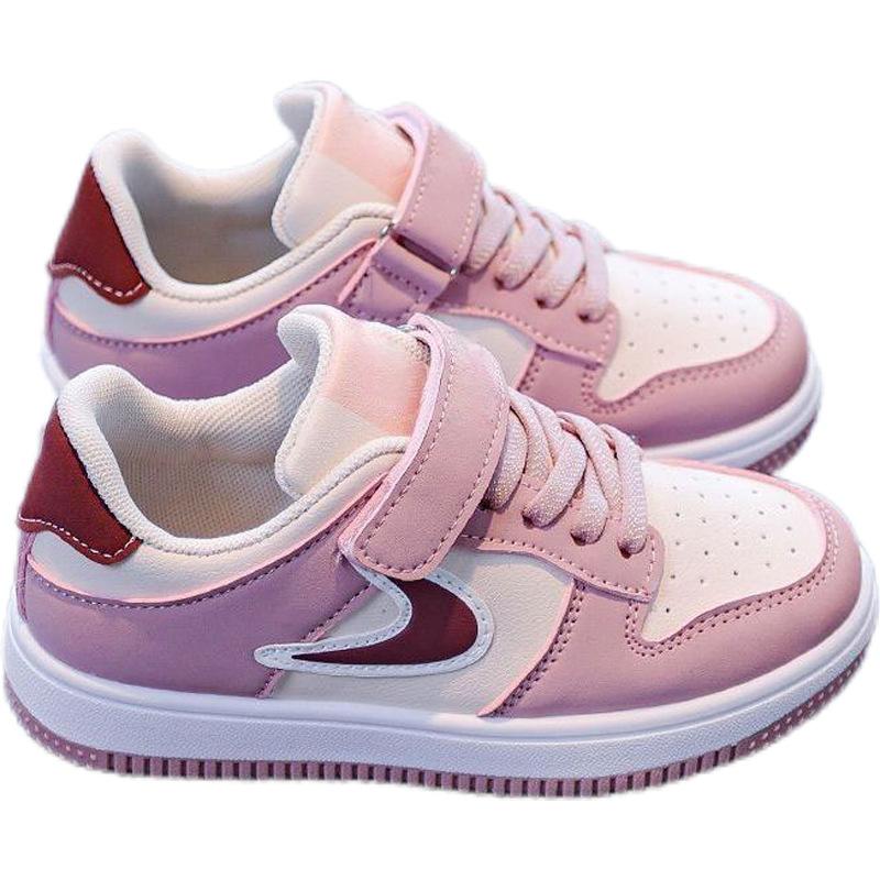 Girls Board Shoes Autumn 2025 New Boys Sports Shoes Children Soft Sole Breathable Girls Middle and Older Children Student Shoes Tide