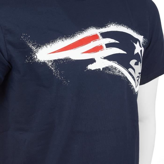 T-shirt NFL - New Era - SPRAY - Patriots - Homme - Manches courtes
