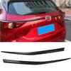 For Mazda Cx5 Cx-5 KF 2017 18 19 20 21  Carbon Rear Trunk Lid Cover Tailgate Boot Back Door Protector Molding Strip Trim