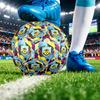 Burnley FootballPrinted Size 5 Soccer Ball, Anti Slip Adult Match Football Souvenir for Football Fans