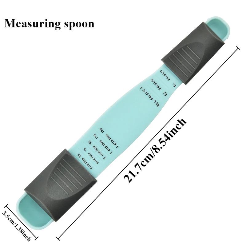 

Кухонный инструмент Пластиковые весы Мерная ложка Регулируемая мерная ложка Инструмент для выпечки Мерная ложка