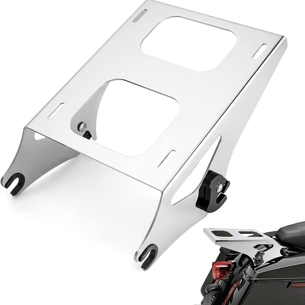Portbagaj cu eliberare rapidă pentru Harley Road King Traveler & Street Glide 14-22
