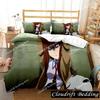 Anime Steins Gate Kurisu Makise Bedding Set Boys Girls Twin Queen Size Duvet Cover Pillowcase Bed Kids Adult Home Textile026