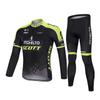 Men Women Long Sleeve Cycling Jersey Breathable Mountain Road Bike Apparel Riding