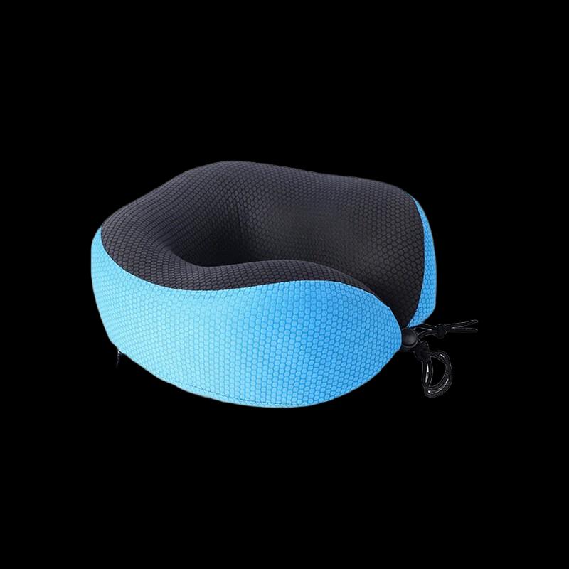 Oujie Wang Memory Foam U-shaped Travel Neck Pillow