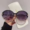 Round Retro Sunglasses for Women Fashion Popular Vintage Frame Men Luxury Trend Shades Protecting Eyewear Gafas De Sol Mujer