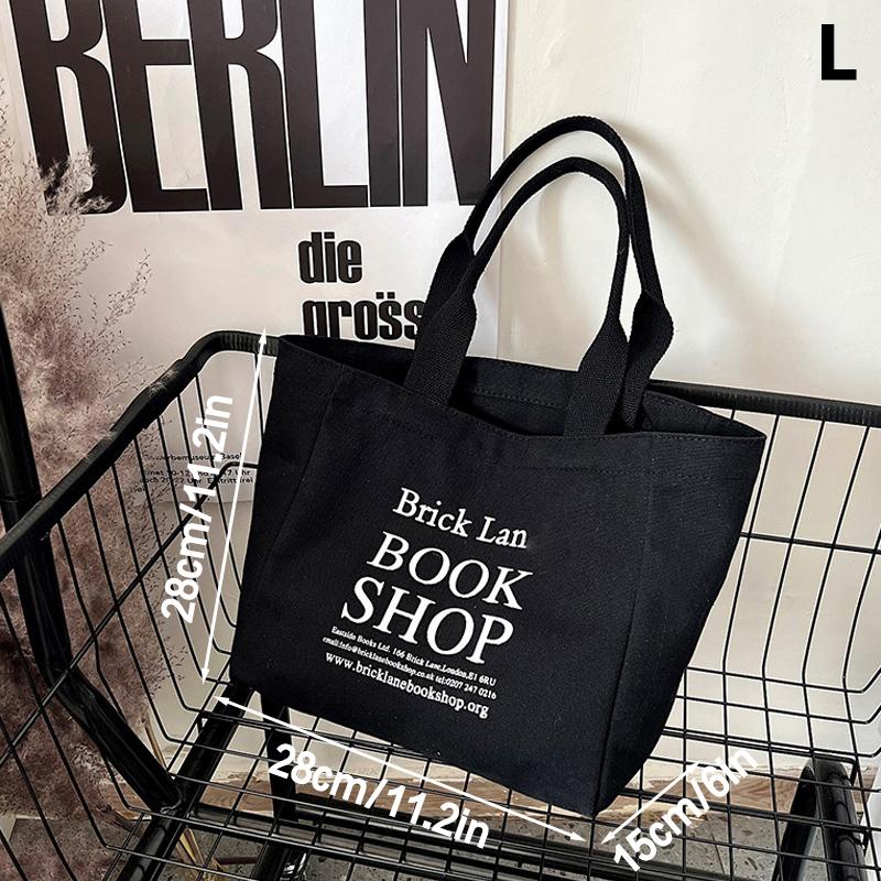 Small /Large Canvas Lunch Box Lady Food Storage Bags Lunch Bag Handbag Pouch Picnic Tote Small Handbag Dinner Container