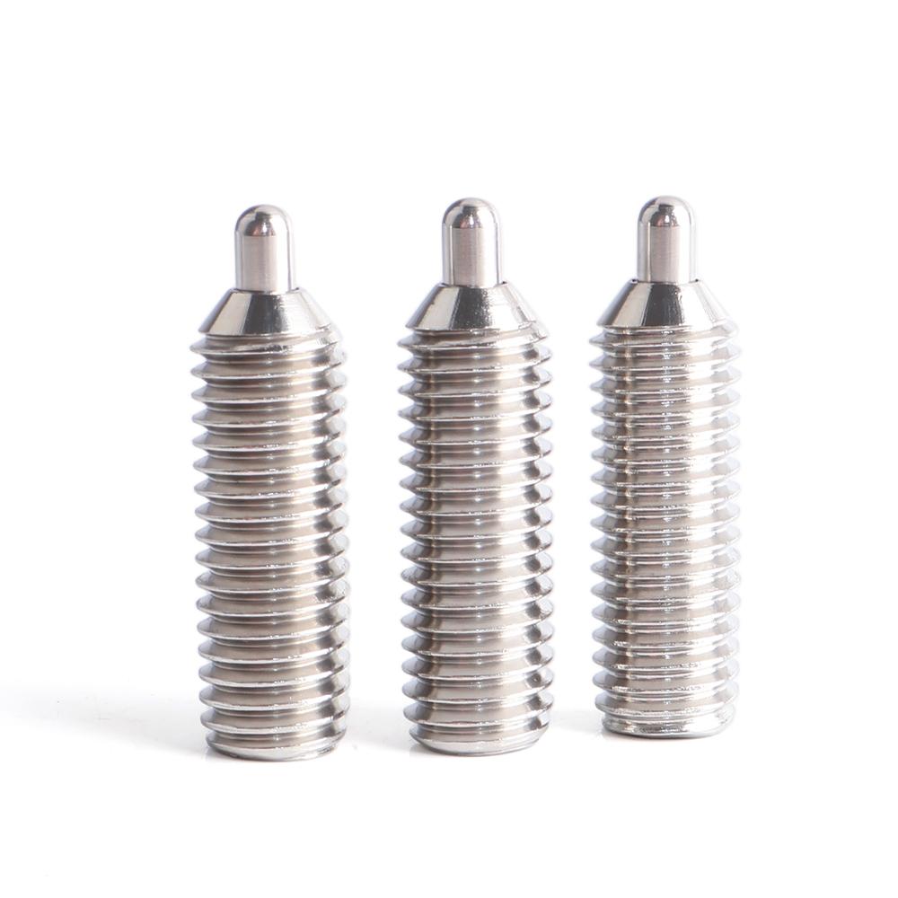 M4 M5 M6 M8 M10 M12 Spring Plungers with Round-ended Pin and 304 Stainless Hex Socket Screw Spring Pin