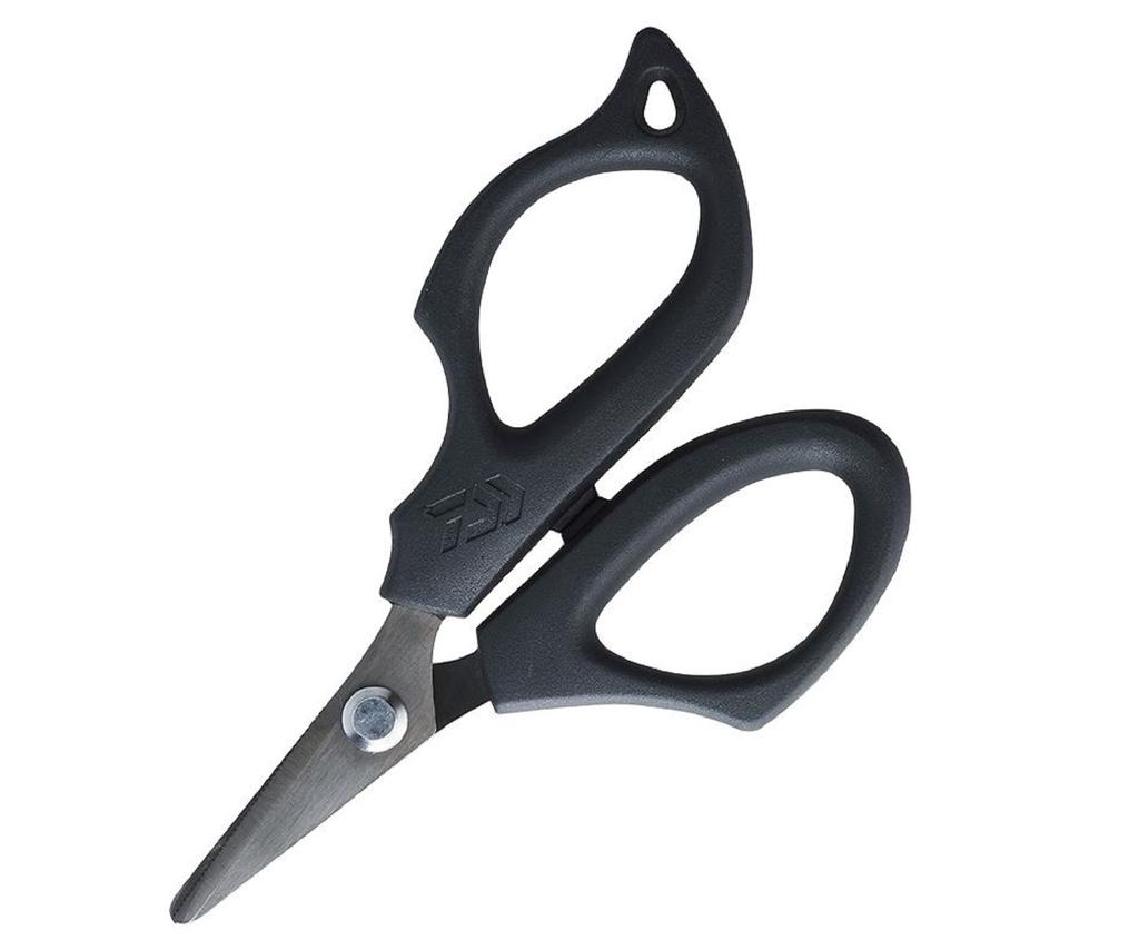 Daiwa 125R+F Scissors P.E Line Cutter Black (3884)