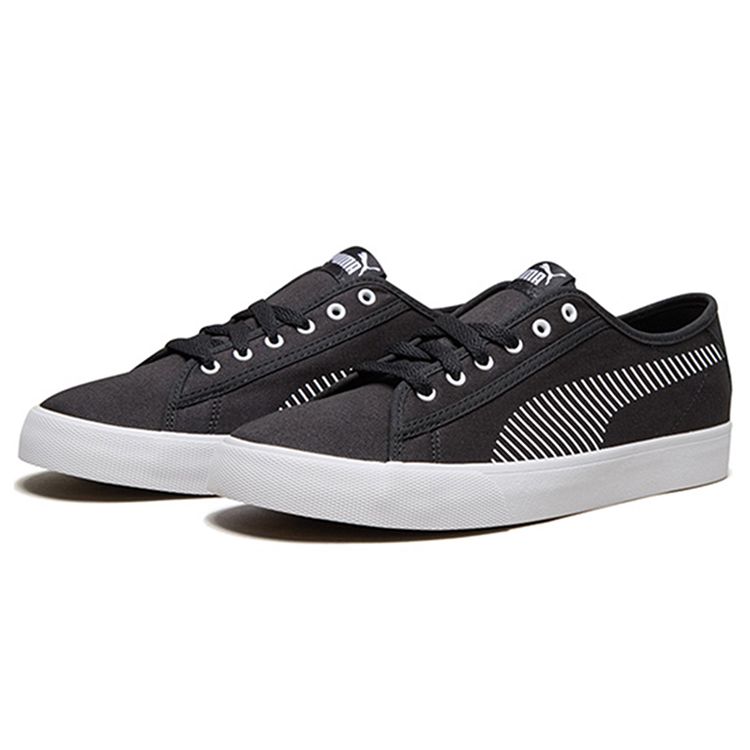 Puma Bari Black Unisex Sneakers White 369116-01